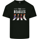 The Beagles Funny Music Parody Mens Cotton T-Shirt Tee Top Black