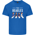 The Beagles Funny Music Parody Mens Cotton T-Shirt Tee Top Royal Blue