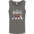 The Beagles Funny Music Parody Mens Vest Tank Top Charcoal
