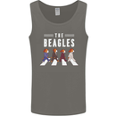 The Beagles Funny Music Parody Mens Vest Tank Top Charcoal