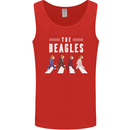 The Beagles Funny Music Parody Mens Vest Tank Top Red