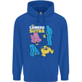 The Camera Sutra Funny Photography Photographer Childrens Kids Hoodie Royal Blue