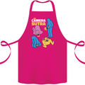 The Camera Sutra Funny Photography Photographer Cotton Apron 100% Organic Pink