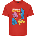 The Camera Sutra Funny Photography Photographer Kids T-Shirt Childrens Red