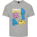 The Camera Sutra Funny Photography Photographer Kids T-Shirt Childrens Sports Grey