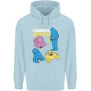 The Camera Sutra Funny Photography Photographer Mens 80% Cotton Hoodie Light Blue