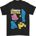 The Camera Sutra Funny Photography Photographer Mens T-Shirt 100% Cotton Black