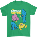 The Camera Sutra Funny Photography Photographer Mens T-Shirt 100% Cotton Irish Green
