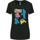 The Camera Sutra Funny Photography Photographer Womens Wider Cut T-Shirt Black