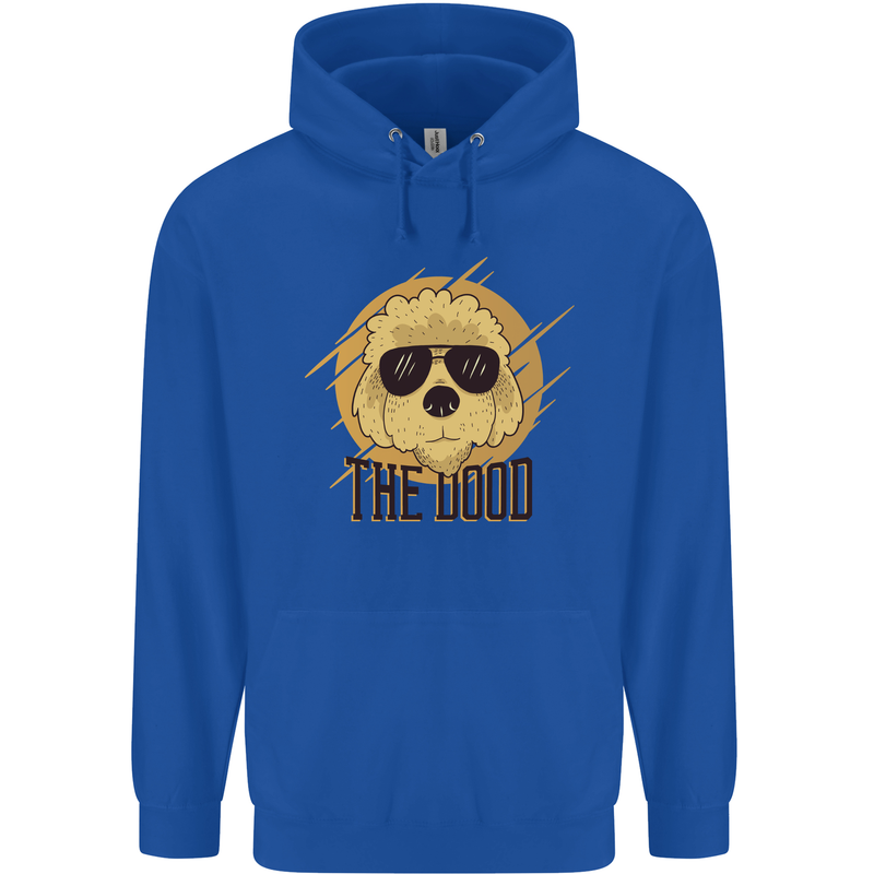 The Dood Funny Labradoodle Dog Mens 80% Cotton Hoodie Royal Blue