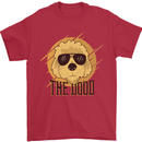 The Dood Funny Labradoodle Dog Mens T-Shirt 100% Cotton Red