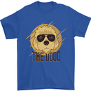 The Dood Funny Labradoodle Dog Mens T-Shirt 100% Cotton Royal Blue