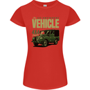 The Go Anywhere Vehicle 4X4 Off Roading Womens Petite Cut T-Shirt