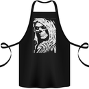 The Grim Reaper Death Skull Biker Heavy Metal Cotton Apron 100% Organic Black
