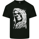The Grim Reaper Death Skull Biker Heavy Metal Kids T-Shirt Childrens Black