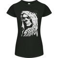 The Grim Reaper Death Skull Biker Heavy Metal Womens Petite Cut T-Shirt Black