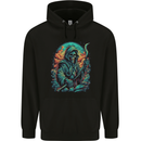 The Grim Reaper Skull Childrens Kids Hoodie Black