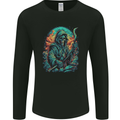 The Grim Reaper Skull Mens Long Sleeve T-Shirt Black