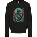 The Grim Reaper Skull Mens Sweatshirt Jumper Black