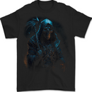 The Grim Reaper and Sythe Skull Design 4 Mens T-Shirt 100% Cotton BLACK