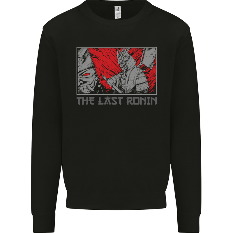 The Last Ronin Samurai Warrior Mens Sweatshirt Jumper Black