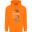 The Mommy Elf Funny Christmas Xmas Childrens Kids Hoodie Orange
