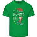 The Mommy Elf Funny Christmas Xmas Kids T-Shirt Childrens Irish Green