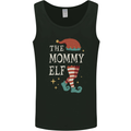 The Mommy Elf Funny Christmas Xmas Mens Vest Tank Top Black