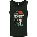 The Mommy Elf Funny Christmas Xmas Mens Vest Tank Top Black