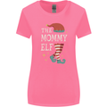 The Mommy Elf Funny Christmas Xmas Womens Wider Cut T-Shirt Azalea