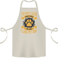 The More I Like My Dog Funny Cotton Apron 100% Organic Natural