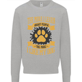 The More I Like My Dog Funny Kids Sweatshirt Jumper Sports Grey