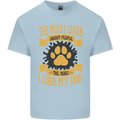 The More I Like My Dog Funny Kids T-Shirt Childrens Light Blue