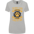 The More I Like My Dog Funny Womens Wider Cut T-Shirt Sports Grey