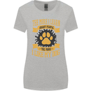The More I Like My Dog Funny Womens Wider Cut T-Shirt Sports Grey