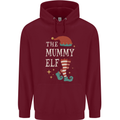 The Mummy Elf Funny Christmas Xmas Childrens Kids Hoodie Maroon