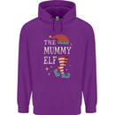 The Mummy Elf Funny Christmas Xmas Childrens Kids Hoodie Purple