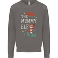 The Mummy Elf Funny Christmas Xmas Mens Sweatshirt Jumper Charcoal