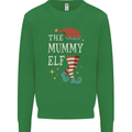 The Mummy Elf Funny Christmas Xmas Mens Sweatshirt Jumper Irish Green