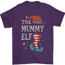 The Mummy Elf Funny Christmas Xmas Mens T-Shirt 100% Cotton Purple