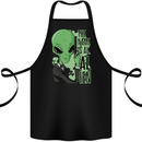 The Name is Al Alien Funny Movie Parody Cotton Apron 100% Organic Black