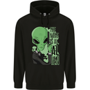 The Name is Al Alien Funny Movie Parody Mens 80% Cotton Hoodie Black