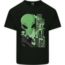 The Name is Al Alien Funny Movie Parody Mens Cotton T-Shirt Tee Top Black