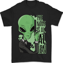 The Name is Al Alien Funny Movie Parody Mens T-Shirt 100% Cotton Black