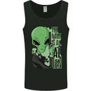 The Name is Al Alien Funny Movie Parody Mens Vest Tank Top Black
