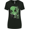 The Name is Al Alien Funny Movie Parody Womens Wider Cut T-Shirt Black