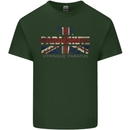 The Parachute Regiment Paras 1 2 3 4 SFSG Mens Cotton T-Shirt Tee Top Forest Green