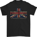 The Parachute Regiment Paras 1 2 3 4 SFSG Mens T-Shirt 100% Cotton Black