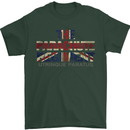 The Parachute Regiment Paras 1 2 3 4 SFSG Mens T-Shirt 100% Cotton Forest Green