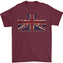 The Parachute Regiment Paras 1 2 3 4 SFSG Mens T-Shirt 100% Cotton Maroon